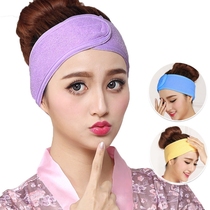 Hair hair belt for makeup hair band female headdress Joker Velcro mask beauty salon headscarf
