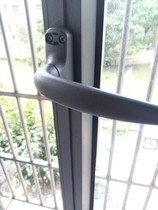Old-fashioned aluminum window Drive Lock 50 aluminum alloy door and window handle push casement window rotating handle lock