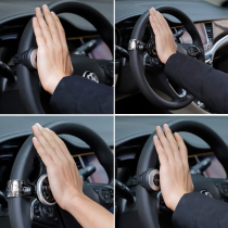 Car steering wheel booster ball labor saver foldable steering wheel assist metal booster