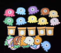 English English 26-letter card case matching game baby early education 0-3 years old Enlightenment cognitive learning