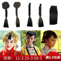 Studio Bride Xiuhe Costume Modeling wig Bangs Film-style wedding Small Bangs Costume Cheongsam Hair accessories Wig