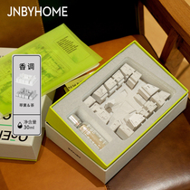 JNBYHOME tianmu li model incense scented scented ceramic scattered incense pendulum with natural plant light and elegant