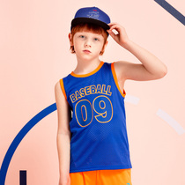 Anta childrens vest men wear summer breathable thin new boys sports knitted vest A35027103
