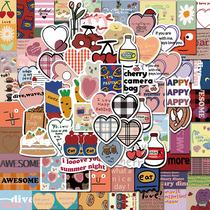 90 photos of Ouyang Nana stickers Mazzzzy cute teenage hearts Inwind notebook phone shell Waterproof Stickers