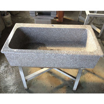 Single tank Outdoor balcony Whole stone Marble laundry tank Granite stone laundry pool Laundry basin Stone sink