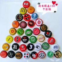 Beer Bottle Lid Cocktail Bottle Cap Drink Bottle Cover Crown Cover Collection Decorative Beer Lid Collection Collection