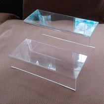 Big promotion acrylic ladder display rack multi-layer display table plexiglass second three layer wallet rack shoe rack