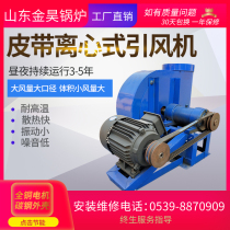 Y9-55C boiler belt induced draft fan Exhaust fan Industrial dust exhaust fan High temperature pipe centrifugal fan