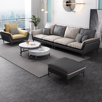 Nordic no-wash technology cloth sofa living room small apartment simple modern minimalist four-person fabric 3 m sofa
