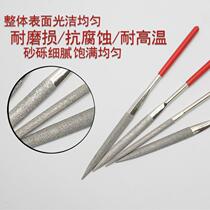  Assorted steel file set Metal fitter grinding tool Small frustration knife Triangle file Mini plastic rubbing knife woodworking