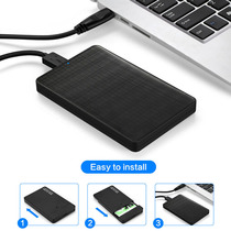 New notebook mobile hard disk box 2 5 inch SATA serial port USB3 0 tool-free quick installation
