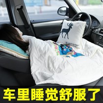 Car pillow car pillow quilt dual-use Four Seasons warm blanket car folding air conditioning quilt cushion