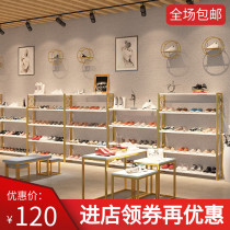 Clothing store Shoe store Shoe rack display rack Multi-layer shelf Bag rack display rack Storage Wrought iron floor-to-ceiling womens clothing