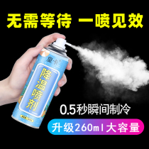 Car cab cooling agent quick-freezing fast cooling reverse plate ice cooling refrigerant rear seat antipyretic refrigerant