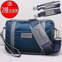 Mens handbag multifunctional Oxford canvas casual handbag bag Han bag Han version small backpack male bag