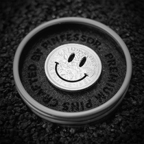 Pinfessor exclusive handcraft inlaid with the special process of inlaid temperature discoloration coin badge metal bra needle