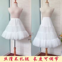 Skirt support lolita lolita daily soft yarn support Eugen yarn Adjustable length Marshmallow cloud support skirt