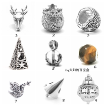 (Spot) special Redbailfrog Red Frog 925 silver silver beads collection 14 Tiger Eye