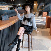 Childrens tennis red dress exploits 2022 Spring dress new dress Korean version of the dress girl spring dress girl springy dress