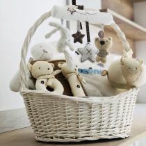 Flower basket picnic basket rattan flower arrangement portable bamboo woven storage basket pregnant baby supplies gift bag fruit basket shooting props