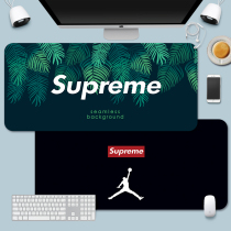 Large Nordic gaming mouse pad Female ins wind tide brand keyboard pad waterproof oversized extended thickened table pad