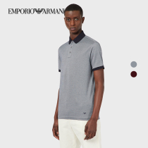 EMPORIO ARMANI ARMANI 2021 SUMMER MENs COTTON SHORT-sleeved POLO SHIRT