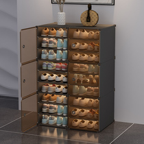 Shoe rack New 2021 explosive bedroom home interior nice-looking dustproof storage artifact simple economy shoe cabinet