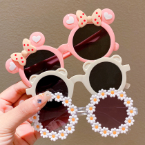 Children cute glasses sunglasses girl child sunglasses boy girl baby sunscreen sunglasses anti-UV rays