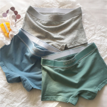 Lady CarbinKoneers underwear flat angle pure colour cotton minimalist neutral lest handsome t shorts sports personality tide