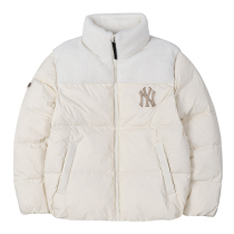 MLB Official Duvet Clothing Women 2021 Spring New Cotton Padded Jacket Warm Blouse Lovers Casual Windproof Jacket Man