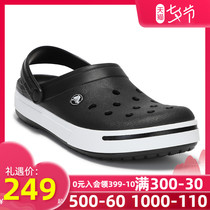 Crocs black hole shoes mens shoes womens shoes 2021 new sports slippers casual outdoor slippers 11989