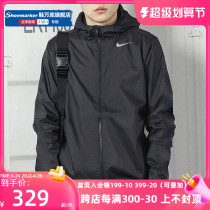 Nike Mens Jacket 2023 Spring New Sports Clothes Link Black Casual Coat CU5354