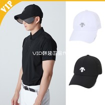 South Korea DESCENTE Disant Golf Hat Men 21 Spring and Summer Sides Widened Breathable Sunscreen Cap
