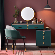 Dressing table bedroom modern simple 2021 New light luxury ins Wind small apartment makeup table storage cabinet