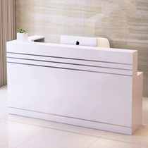 Cashier counter bar simple modern fashion clothing store front desk supermarket cashier hotel reception desk counter