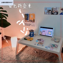 Floating window sill Small table ins Carpet upper bed Cot Bed headboard Bedroom Bedroom Small creative folding