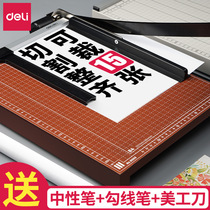 Paper cutter a4 manual Mini steel wood cutter cutting photo business card photo cutting paper machine a3