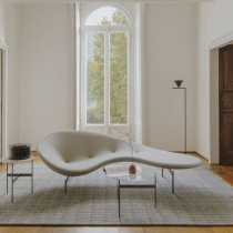 Willstyle Designer Casual Creativity Lentil Chair Profiled GRP-shaped plate Room Hotel reception arched double sofa