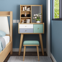 Net red ins Wind Nordic dressing table small apartment mini master bedroom modern simple 60cm light luxury makeup table
