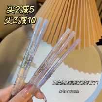 New FLORTTE flower Loria transparent machete eyebrow pen double head waterproof sweat-proof easy color beginner New