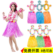 June 1st Hawaiian Hula dance Skirt Childrens performance area Eco-friendly materials Clothing Tricky Best Man Accessories set