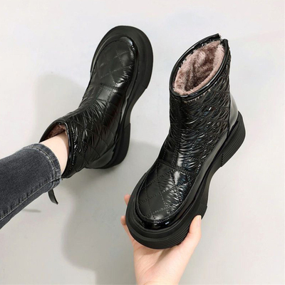 taobao agent Non-slip warm low boots platform, 2023 collection