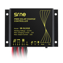 SRNE Shuo day SR-SL2410 12v 24v 10A20A solar charge and discharge street lamp controller lithium battery