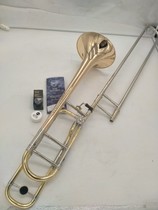 Imported from the United States Baha tenor trombone musical instrument B-down F-down professional white copper tube TB503B