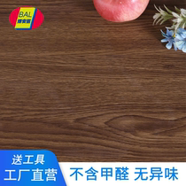 PVC self-adhesive adhesive-free wood grain strip floor temporary premises board floor stickers thickened Home Bedroom sticker