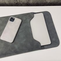 SHELL)MacBook16 inch Apple laptop suede m1 protective cover pro suede bag air13 15