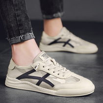 Sails shoes mens 2022 new trends 100 hitch casual Agan board shoes men low help with summer breathable working cloth shoes