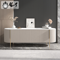 Saint Latin Light Lavish Rockboard TV Cabinet Tea Table Combo Small Family Nordic minimalist modern Living room Cupboard Locker