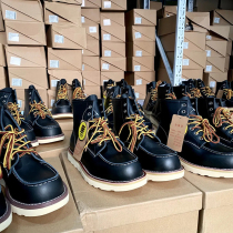 (Finally Wait Until Mad Mapi Headlayer Bull Leather Foreign Trade) Autumn Winter Mens Outdoor High Help Martin Boots