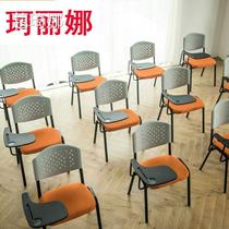 Training chair with table Board with writing board chair student training table and chair integrated stool school office chair conference chair